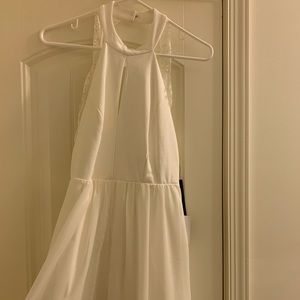 White Lace Dress - Size M